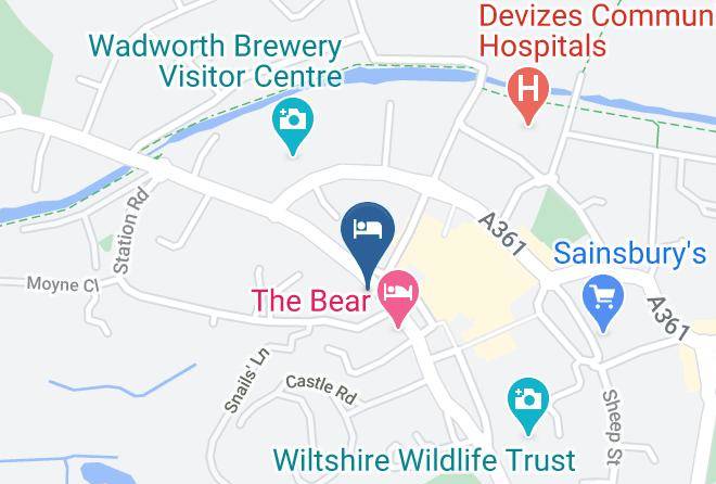 Wilts - The Pelican Inn Maps