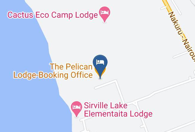 Nakuru - The Pelican Lodge Booking Office Maps