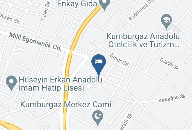 Kumburgaz - The Penguen Hotel Maps