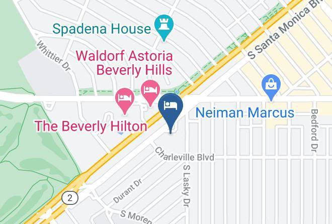 Los Angeles - The Peninsula Beverly Hills Maps
