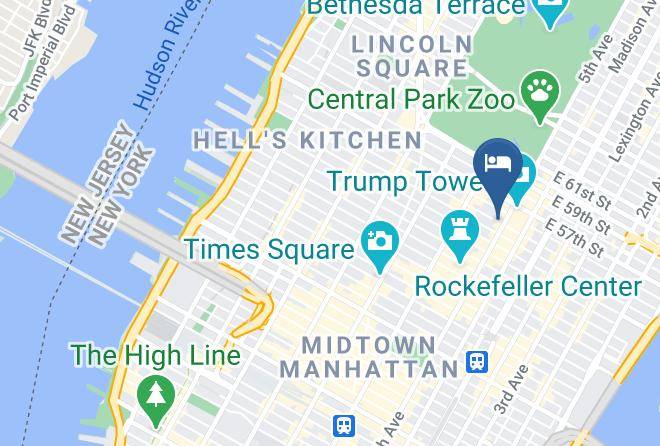 The Peninsula New York Map