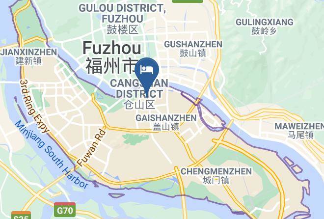 Fuzhou - The Peninsula Themed Hotel Maps