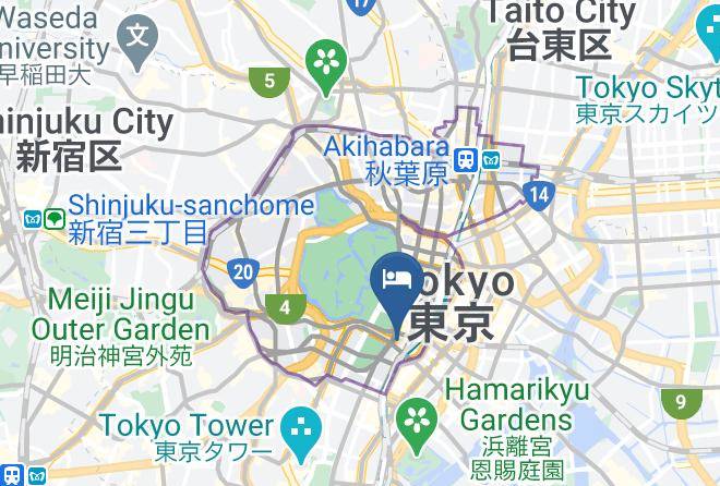 Chiyoda Ward - The Peninsula Tokyo Maps