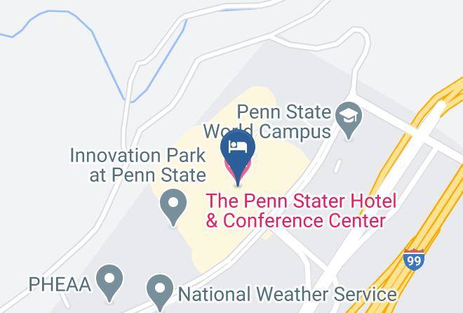 The Penn Stater Hotel & Conference Center Map