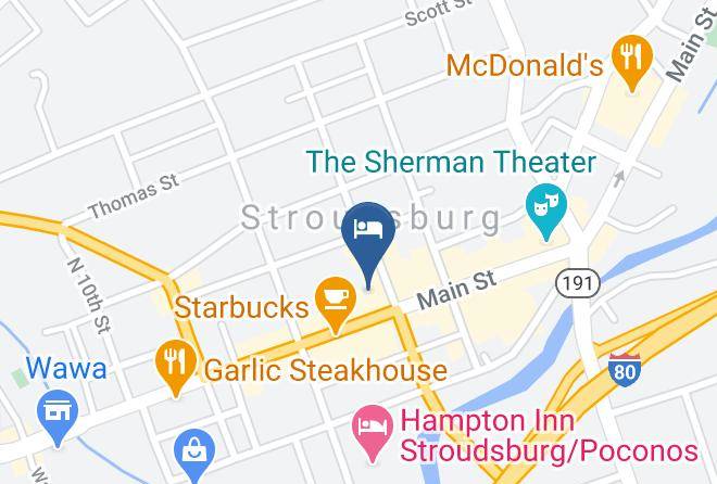 Monroe - The Penn Stroud Hotel Ascend Hotel Collection Maps