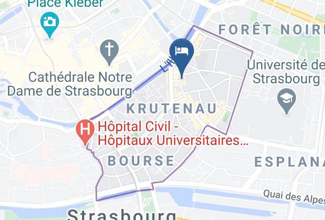 Bas Rhin - The People Hostel Strasbourg Maps