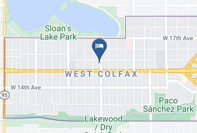 Denver - The Perry Hotel Maps