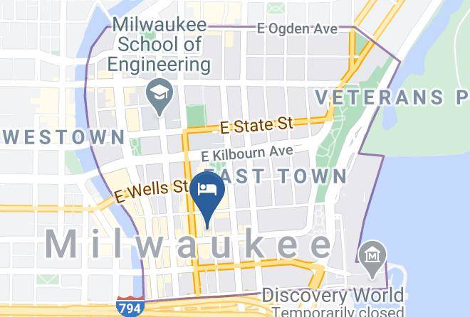 Milwaukee - The Pfister Hotel Maps