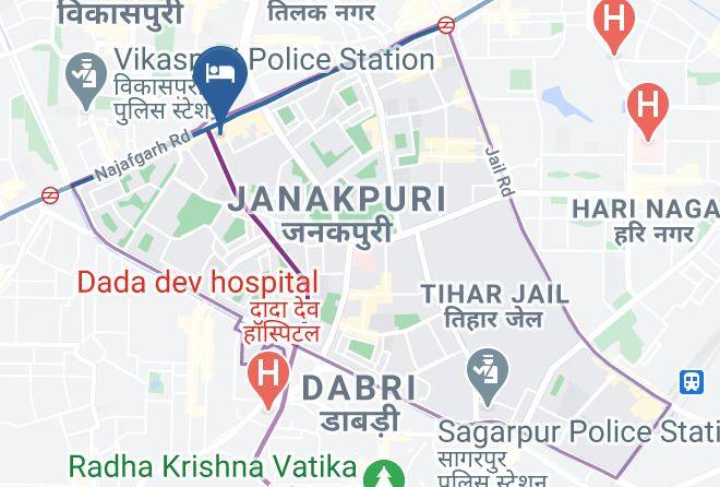 New Delhi - Hotel Hyatt Centric Janakpuri New Delhi Maps