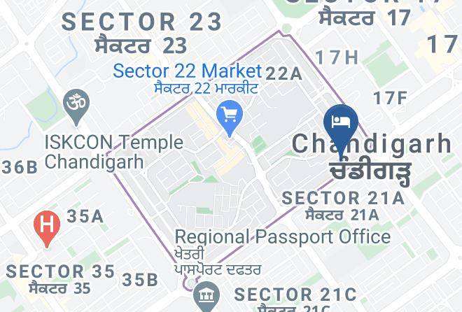 Sector 22 - The Piccadily Hotel Maps