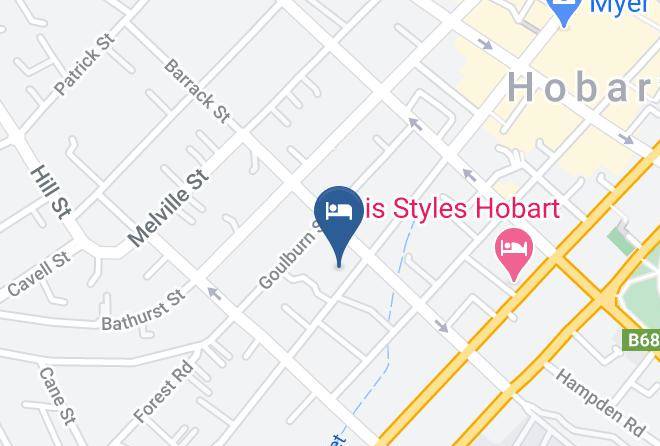 Hobart - The Pickled Frog Maps