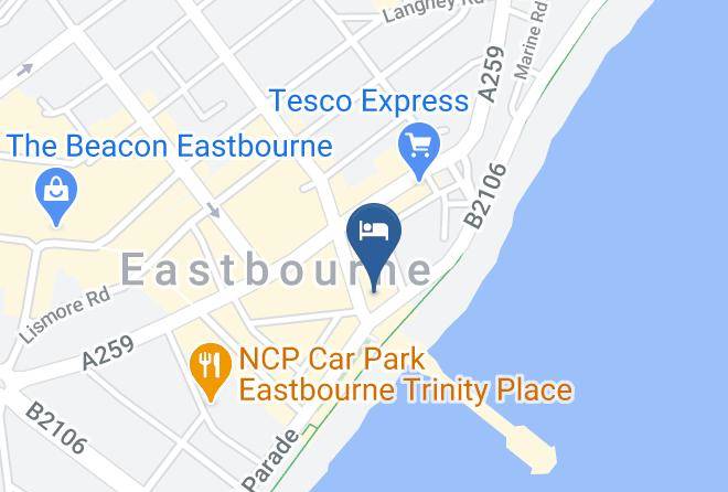 East Sussex - The Pier Hotel Maps