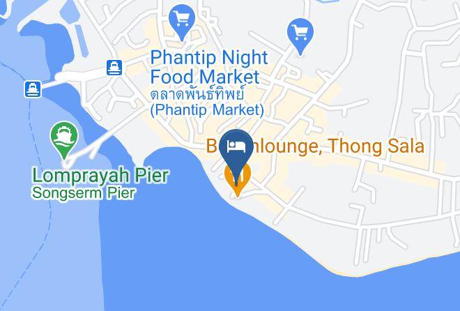 The Pier Koh Phangan Map