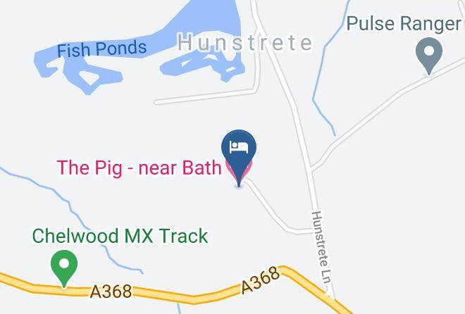 The Pig Near Bath Map
