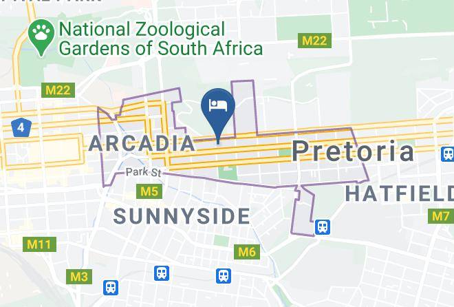 City Of Tshwane - The Pillows Suite Maps