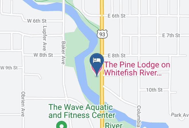 Flathead - The Pine Lodge On Whitefish River Ascend Hotel Collection Maps