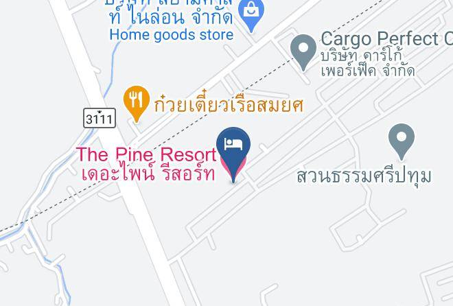 Amphoe Sam Khok - The Pine Resort Maps