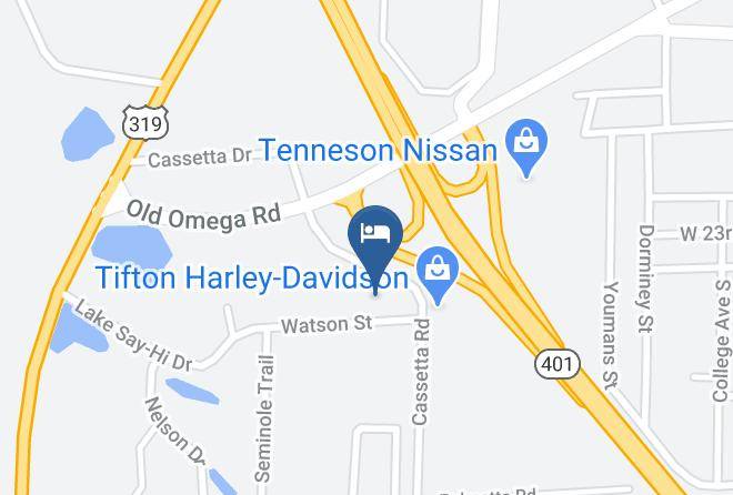 Tift - The Pines Rv Park Maps