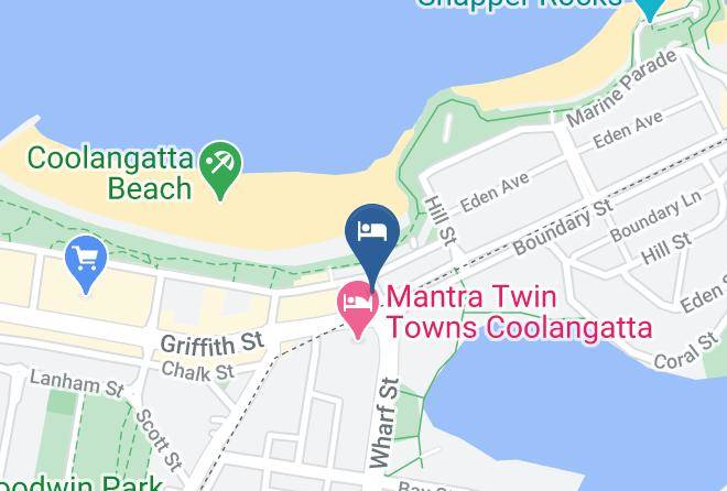 Gold Coast - The Pink Hotel Coolangatta Maps
