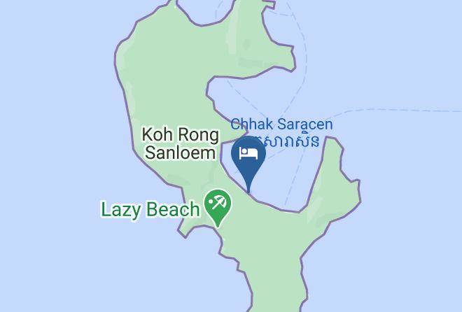 Preah Sihaknuk Town - The Pipes Resort Maps