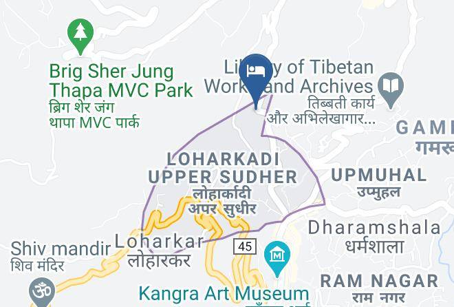 Dharmsala - The Pit Stop Hotel & Restaurant Maps