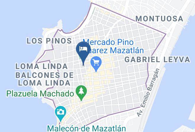 Mazatlan - The Place Maps