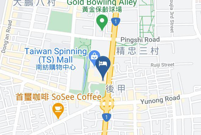 East District - The Place Tainan Maps