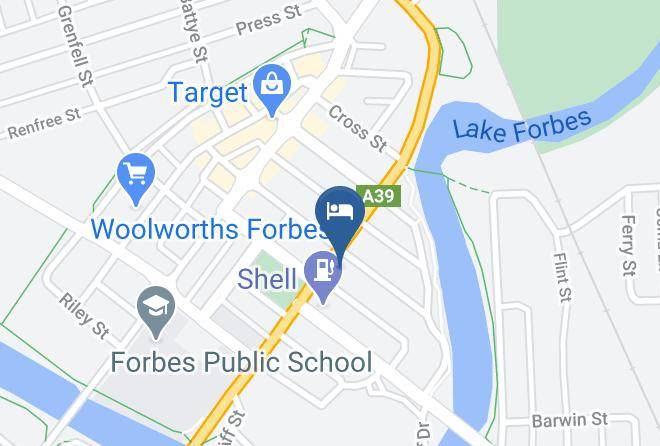 Forbes - The Plainsman Motel Maps
