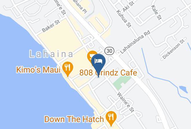 Maui - The Plantation Inn Maps