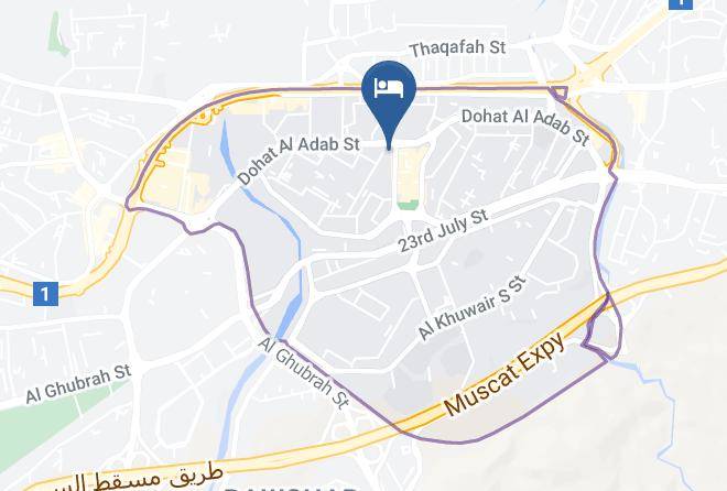 Bawshar - The Platinum Hotel Maps