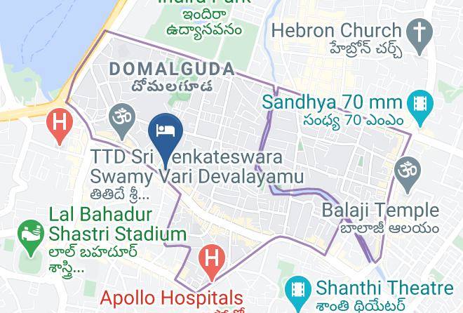 Hyderabad - The Platinum Boutique Business Hotel Maps