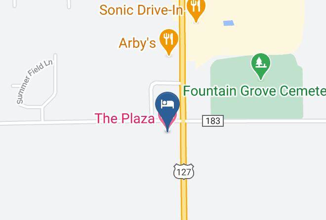 The Plaza Motel Map