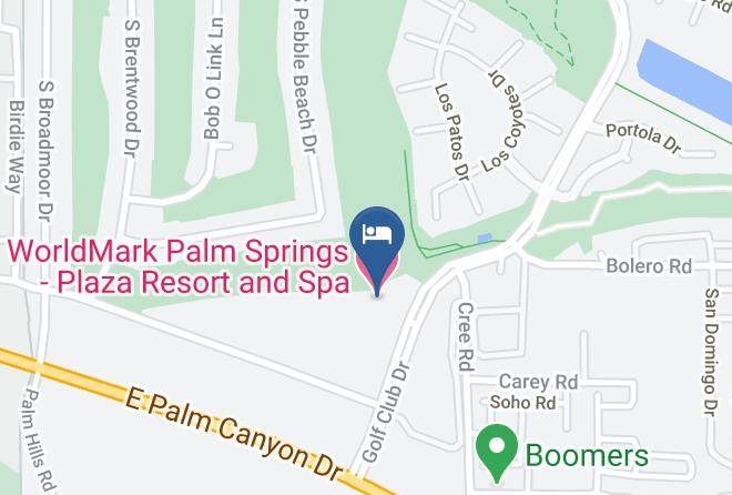 Worldmark Palm Springs Plaza Resort And Spa Map
