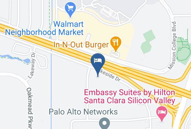 Santa Clara - Hyatt Centric Santa Clara Silicon Valley Maps