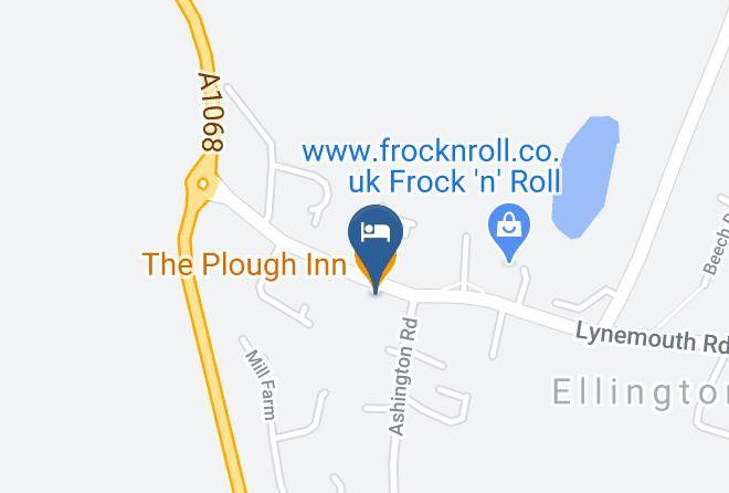Northumberland - The Plough Inn Maps