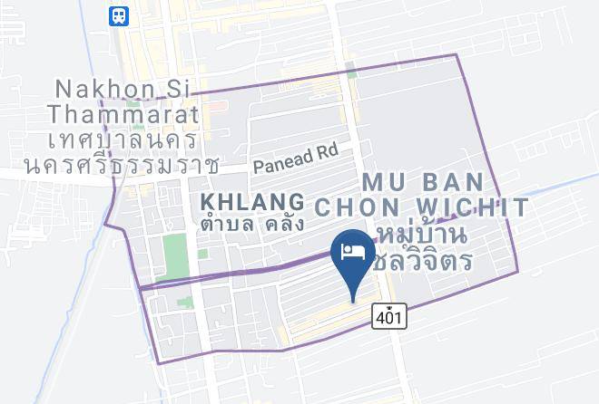 Amphoe Mueang Nakhon Si Thammarat - The Plug Hotel I Biz Avenue Maps