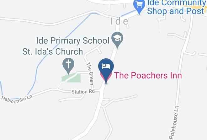 Devon - The Poachers Inn Maps