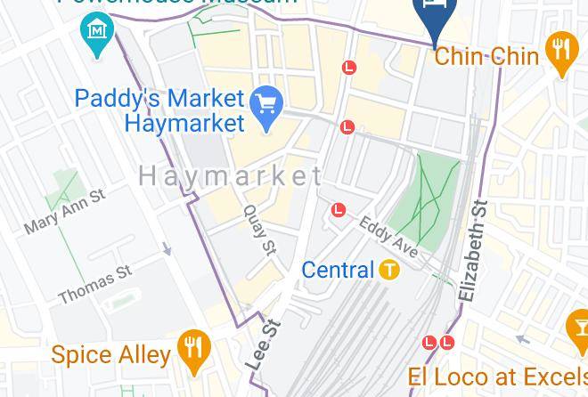 Sydney - The Pod Sydney Maps