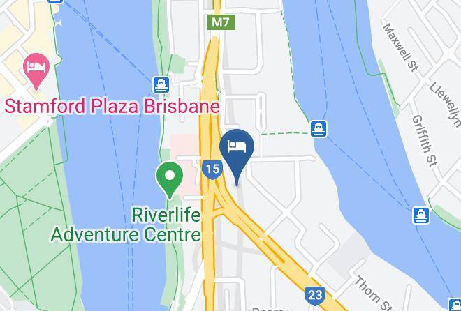 Brisbane - The Point Brisbane Hotel Maps