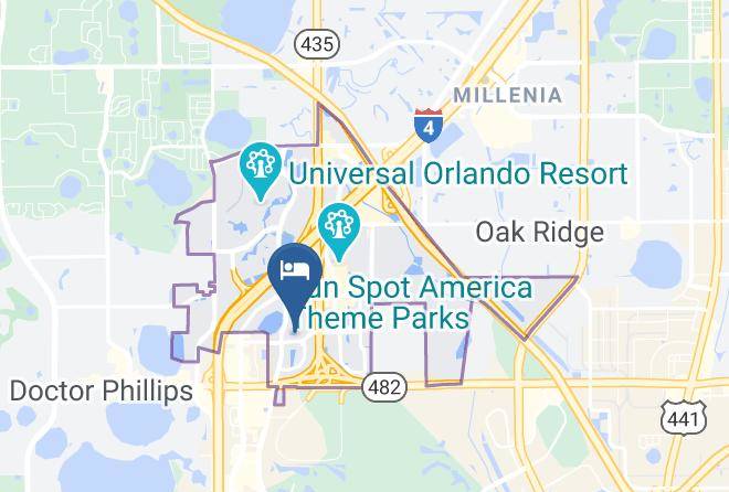 Orange - The Point Hotel & Suites Maps