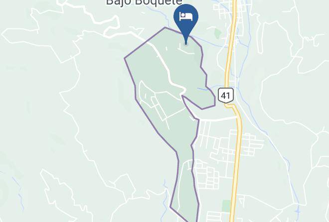 Boquete - The Ponderosa Maps
