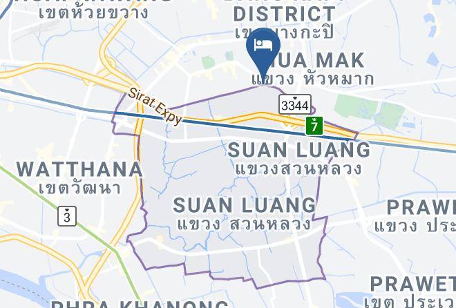 Suan Luang District - The Pool Resort Maps