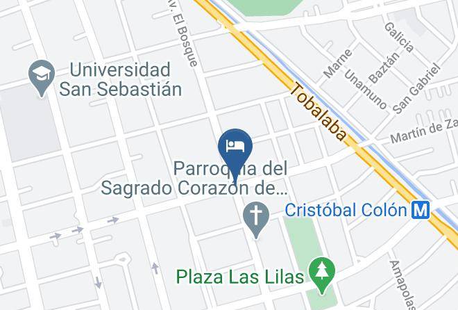 Santiago - The Pop Hotels Maps