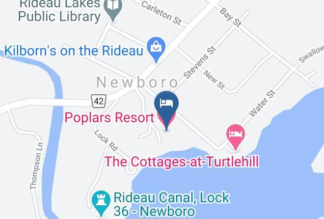 Leeds Grenville - Poplars Resort Maps