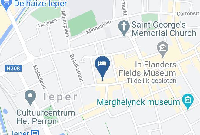 West Flanders - The Poppies 1 & 2 Group Accommodation Maps
