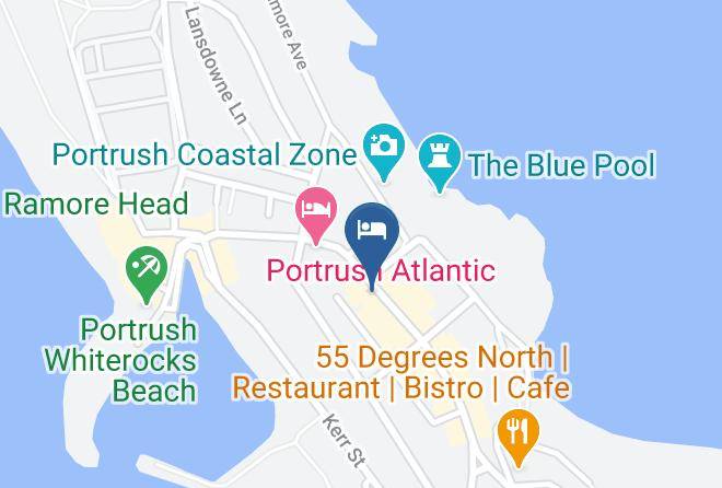 Causeway Coast Glens - The Port Hotel Maps