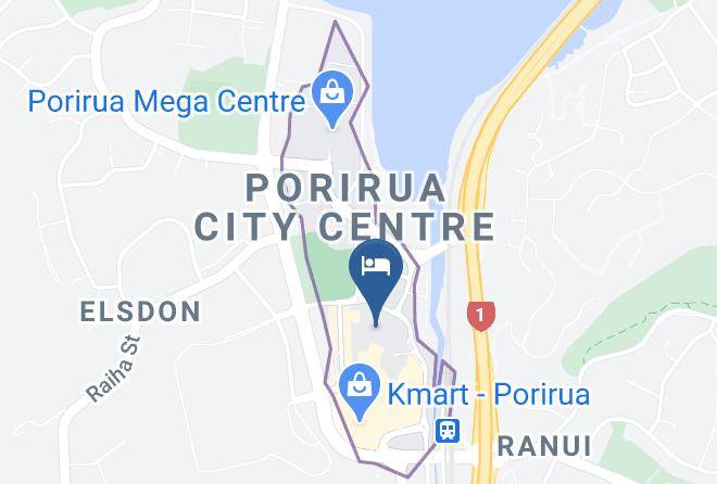 Porirua - The Post Hotel Maps