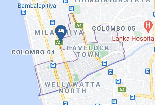 Colombo - The Postcard Galle Sri Lanka Maps