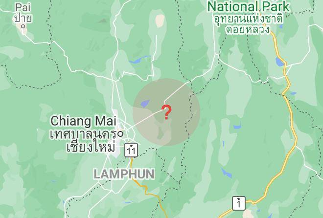 Amphoe Doi Saket - The Postcard Resort Maps