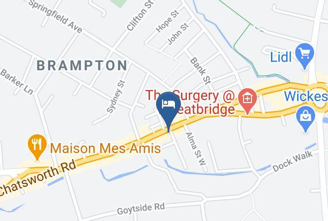 Derbyshire - The Pottery Flat Chesterfield Maps